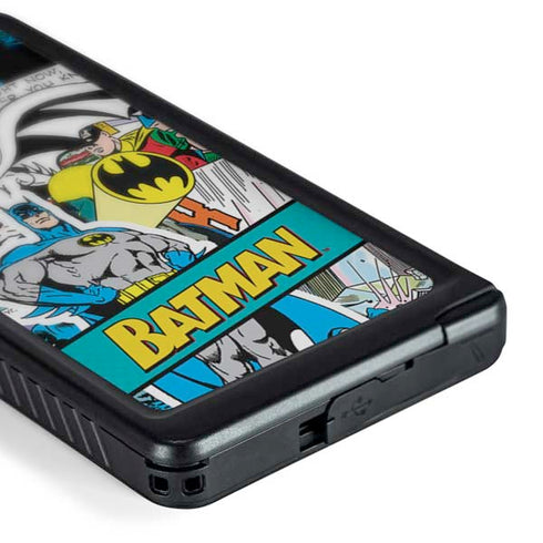 DC Comics Batman Vintage Pose Collage Art Galaxy S24 Ultra Waterproof Case