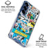 DC Comics Batman Vintage Pose Collage Art Galaxy S25 FE Clear Case