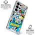 DC Comics Batman Vintage Pose Collage Art Galaxy S26 Ultra Clear Case