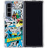 DC Comics Batman Vintage Pose Collage Art Galaxy Z Fold5 5G Clear Case