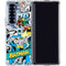 DC Comics Batman Vintage Pose Collage Art Galaxy Z Fold7 Clear Case