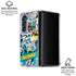 DC Comics Batman Vintage Pose Collage Art Galaxy Z Fold7 Clear Case