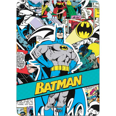 DC Comics Batman Vintage Pose Collage Art Apple iPad Air Skin
