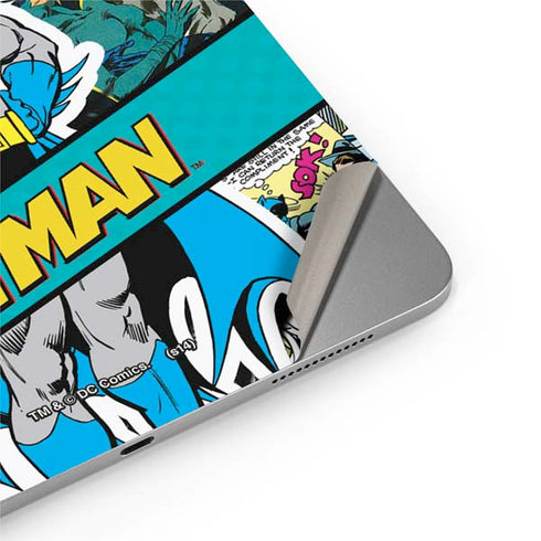 DC Comics Batman Vintage Pose Collage Art Apple iPad Air Skin