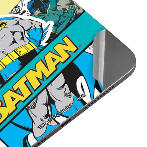 DC Comics Batman Vintage Pose Collage Art Apple iPad Mini Skin