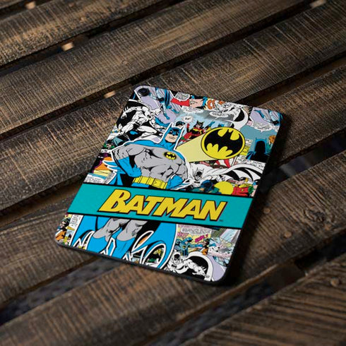 DC Comics Batman Vintage Pose Collage Art Apple iPad Pro Skin