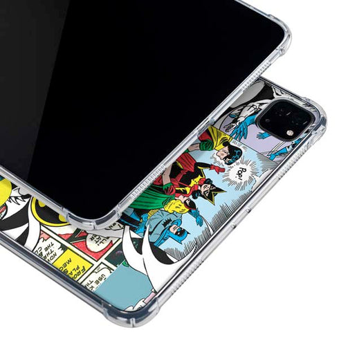 DC Comics Batman Vintage Pose Collage Art iPad Pro 11in (2024) Clear Case