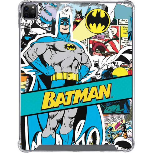 DC Comics Batman Vintage Pose Collage Art iPad Cases