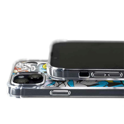 DC Comics Batman Vintage Pose Collage Art iPhone 14 MagSafe Case