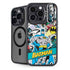 DC Comics Batman Vintage Pose Collage Art iPhone 14 Pro Kickstand Case