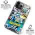 DC Comics Batman Vintage Pose Collage Art iPhone 16 Pro Clear Case