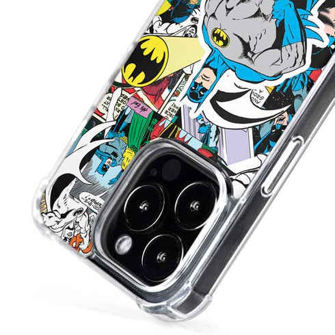 DC Comics Batman Vintage Pose Collage Art iPhone 16 Pro MagSafe Case