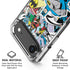 DC Comics Batman Vintage Pose Collage Art iPhone 17 Air Clear Case