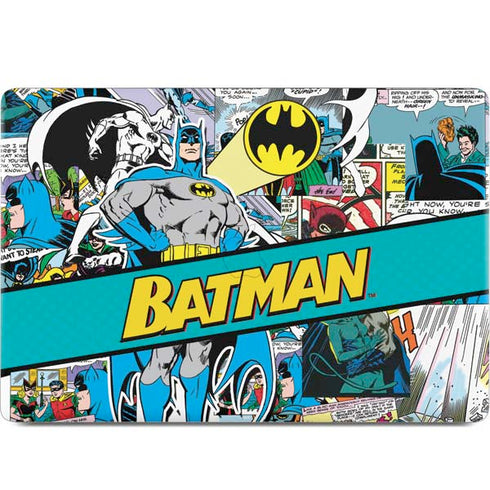 DC Comics Batman Vintage Pose Collage Art MacBook Skins