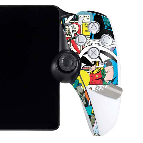 DC Comics Batman Vintage Pose Collage Art PlayStation Portal Remote Player Skin