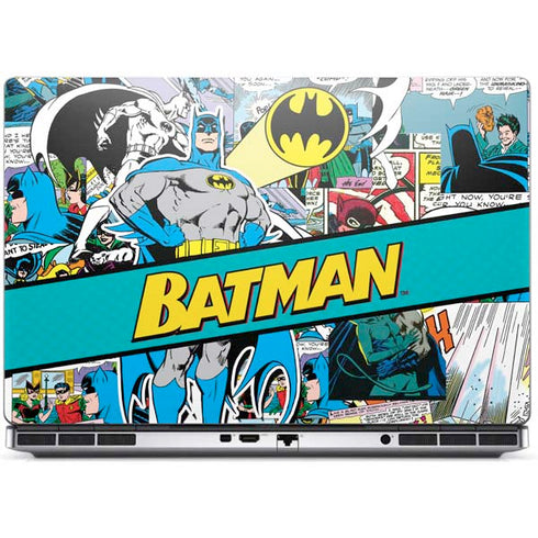DC Comics Batman Vintage Pose Collage Art Dell Precision Skin