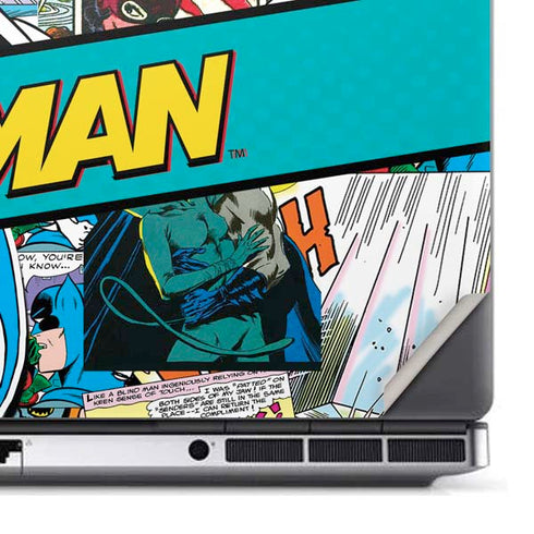 DC Comics Batman Vintage Pose Collage Art Dell Precision Skin
