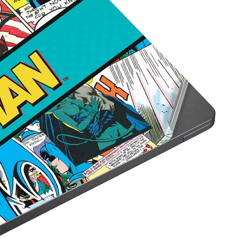 DC Comics Batman Vintage Pose Collage Art Surface Laptop 7 13.8in Skin