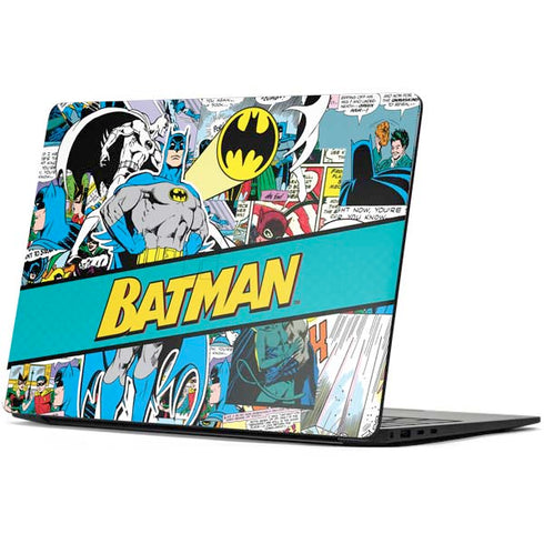 DC Comics Batman Vintage Pose Collage Art Surface Laptop 7 15in Skin