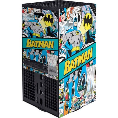 DC Comics Batman Vintage Pose Collage Art Xbox Series X Bundle Skin