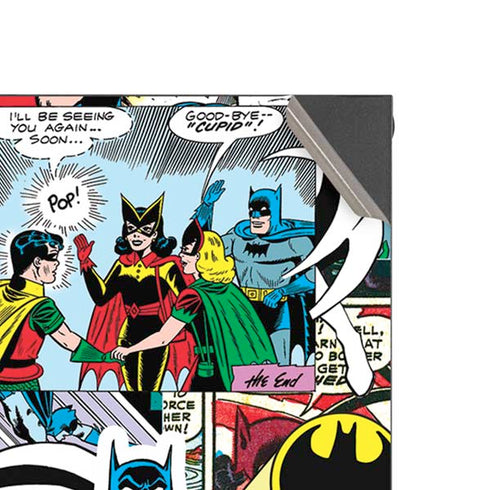 DC Comics Batman Vintage Pose Collage Art XBox Series X Digital Edition Console Skin