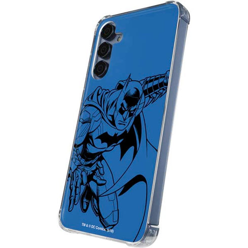 DC Comics Batman Comic Pop Galaxy A55 5G Clear Case