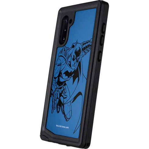 DC Comics Batman Comic Pop Galaxy Note 10 Waterproof Case