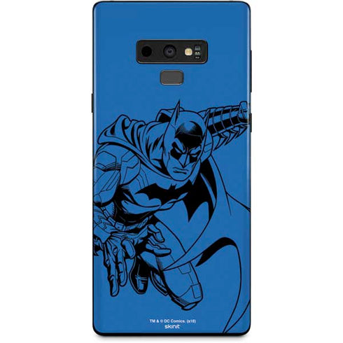 DC Comics Batman Comic Pop Galaxy Note 9 Skin