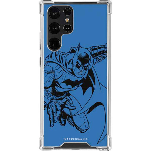 DC Comics Batman Comic Pop Galaxy S23 Ultra Clear Case