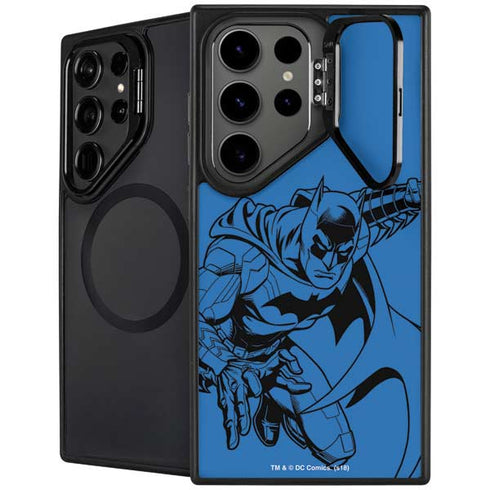 DC Comics Batman Comic Pop Galaxy S25 Ultra Kickstand Case