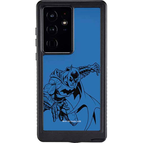 DC Comics Batman Comic Pop Galaxy S24 Ultra Waterproof Case