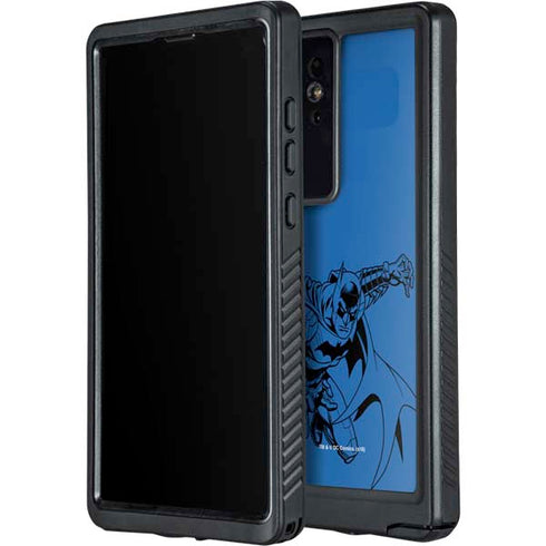 DC Comics Batman Comic Pop Galaxy S24 Ultra Waterproof Case