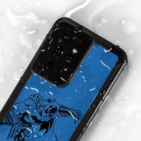 DC Comics Batman Comic Pop Galaxy S24 Ultra Waterproof Case