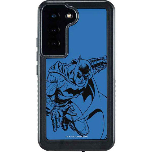 DC Comics Batman Comic Pop Galaxy S24 Waterproof Case