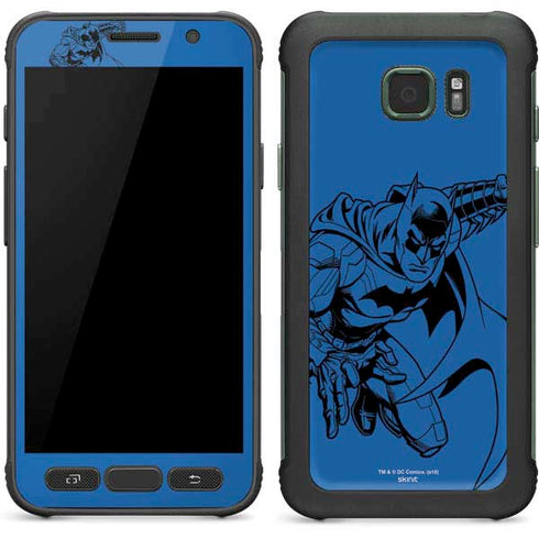DC Comics Batman Comic Pop Galaxy S7 Active Skin