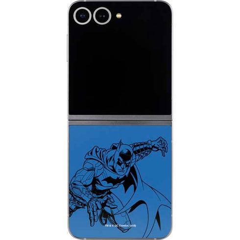 DC Comics Batman Comic Pop Galaxy Z Flip6 Skin