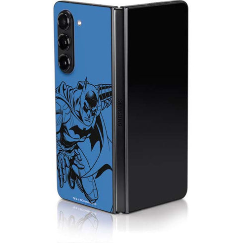 DC Comics Batman Comic Pop Galaxy Z Fold5 5G Skin