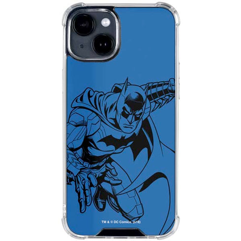 DC Comics Batman Comic Pop iPhone 15 Clear Case