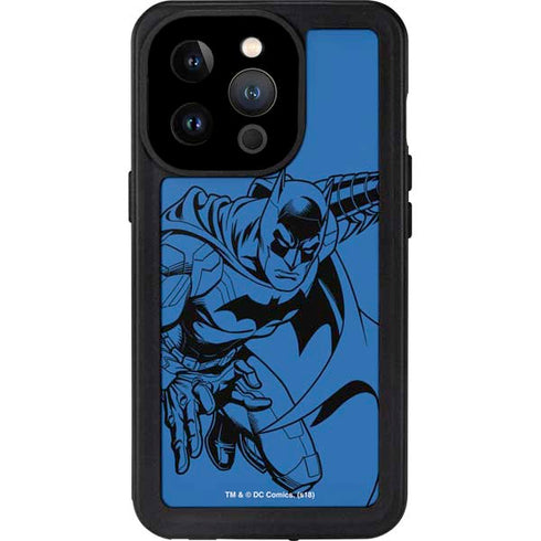 DC Comics Batman Comic Pop iPhone 15 Pro Waterproof Case