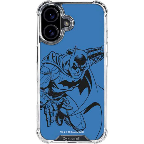 DC Comics Batman Comic Pop iPhone 16 Clear Case