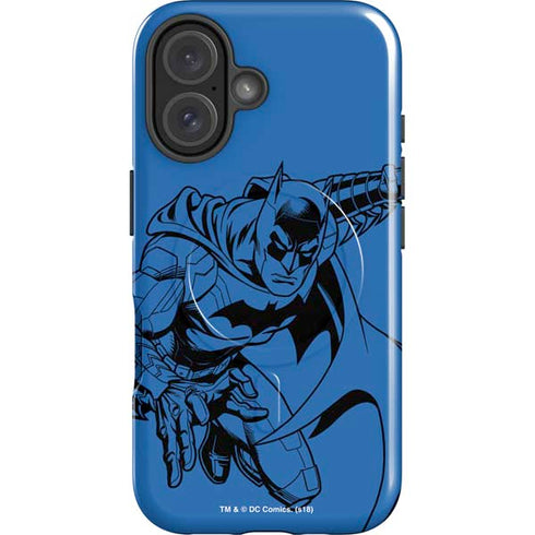 DC Comics Batman Comic Pop iPhone 16 Magsafe Impact Case