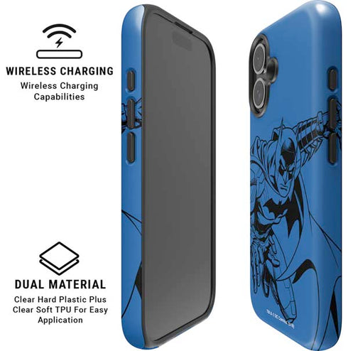 DC Comics Batman Comic Pop iPhone 16 Plus Magsafe Impact Case