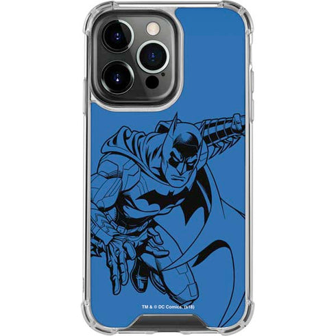 DC Comics Batman Comic Pop iPhone 16 Pro Max Clear Case