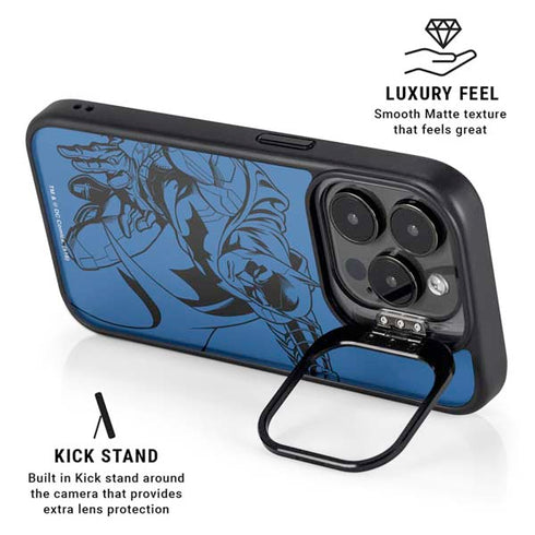 DC Comics Batman Comic Pop iPhone 16 Pro Max Kickstand Case