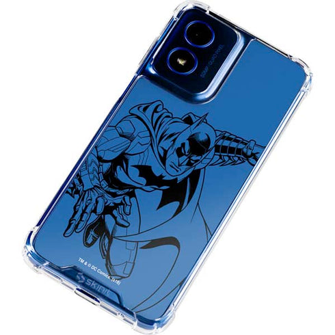 DC Comics Batman Comic Pop Moto G 5G (2024) Clear Case