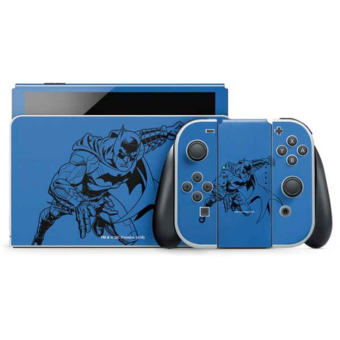 DC Comics Batman Comic Pop Nintendo Skins