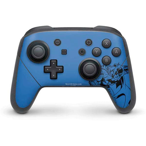DC Comics Batman Comic Pop Nintendo Switch Pro Controller Skin