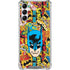 DC Comics Batman Mask Vintage Pattern Gabb Phone 4 Clear Case