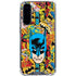 DC Comics Batman Mask Vintage Pattern Galaxy A36 5G Clear Case