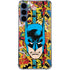 DC Comics Batman Mask Vintage Pattern Galaxy A55 5G Clear Case